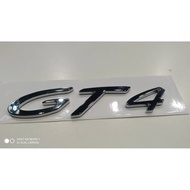 [READY STOCK ] Porsche GT4 Emblem Logo | GT 4 Emblem Logo