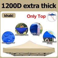 [24 hours delivery] 1200D canvas canopy 6x6 8x8 10x10 10x15 10x20Ft 10 times the thickness canvas on