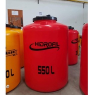 Toren Air Tangki Air Tandon Air Hidrofil 500 Liter 550 Liter Harga Murah Anti Lumut Garansi 10 Tahun