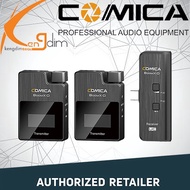 Comica Audio BoomX-D UC2 Ultracompact 2-Person Digital Wireless Microphone System for Android Smartp