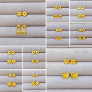 Bwmn.ph 14k Bangkok Gold Earring Hypoallergenic Fashion Gold Plated Women's Jewelry
