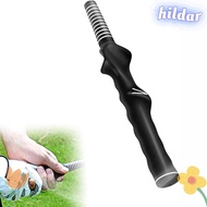 HILDAR Golf Club Grip, Black Universal Golf Swing Training Grip,  Right-Handed Left-Handed Non-slip 