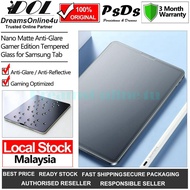 PsDs Gamer Edition Nano Matte Anti-Glare Gaming Tempered Glass Screen Protector Samsung Galaxy Tab A