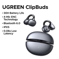 UGREEN ClipBuds S3 Pro Open-Ear Bluetooth 6.0 Headphones 12mm Dynamic Drivers with Smart Touch Contr