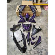 RS150 V1 V2 V3 V4 WINNER 43 BODY COVER SET WITH SIAP STICKER TANAM 2K CLEAR- PURPLE+BLACK - HLD BRAN