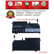 Lenovo Thinkpad 13 2nd Gen 2 TP00081A  TP00081B  01AV401 01AV435  01AV436  01AV437 Laptop Battery Re