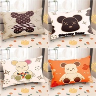 Cotton Bear Cushion Cover 40x60 Pillow Case Sofa Ledge Pillow With Cover Throw Pillow Case
