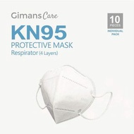 Gimans Care KN95四層立體口罩(一套5盒)