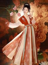 【促銷】租賃成人漢服女宋制古典舞舞蹈服中國舞古風宋朝服裝女裝古裝出租