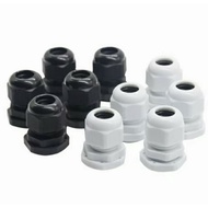 Gland Cable PG-7, PG-9, PG-11, PG-13.5 PG-16 PG-19 PG-21 Black / White PG 7,9, 11, 13.5 16 19 21 Cab