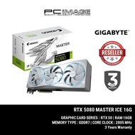 GIGABYTE GEFORCE RTX5080 AORUS MASTER ICE OC EDITION 16GB GDDR7 GPU GRAPHIC CARD
