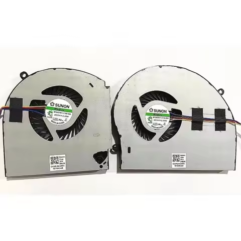 New CPU GPU Cooler Fan For Dell Alienware 17 R4 R5 P31E laptop Cooling Pad 0FRPY8 0FJ5DK 0TGV49 MG75