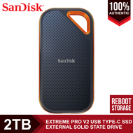 SanDisk 2TB Extreme Pro V2 Portable SSD External Solid State Drive SDSSDE81-2T