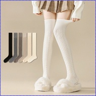 Bottomed Stockings Twist Knit Ted Socks Cotton Comfort Quality Fabrics Good Warmth Clean and