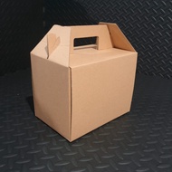 21x14.5x16 box jinjing hampers karton coklat kardus kemasan packaging