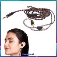 Novapeak-my Headphone Upgrade Replacement Cable 3.5mm Stereo Plug for IE100 Pro IE400 IE500 Earphone