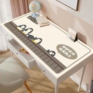 Cartoon Cute Leather Desk Mat Computer Desk Waterproof Mat Student Learning Erasable Disposable Writing Countertop Mat