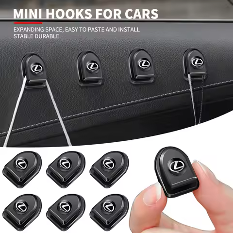1/2/4pcs Car Interior Self-Adhesive Hooks Auto Styling Accessories for Lexus ES300 RX330 RX300 GS300