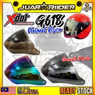 XDOT Small Hole G618 Helmet Visor X Dot G 618 G618N Original Clear Smoke Chrome Rainbow Siang Malam