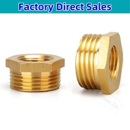 1/8 1/4 3/8 1/2 3/4 G1 Male to Female Thread  Brass connector Reducing Bushing Copper Pipe Joint