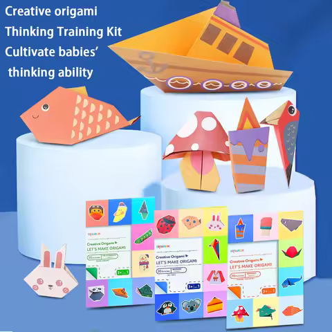 Creative Origami Set, an inspiring and fun origami art book with advanced and beginner editions, han