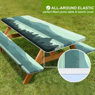 Outdoor Table & Chair Cover 3pcs Set For Camping Table 4 Ft /6 Ft/8 Ft Sets