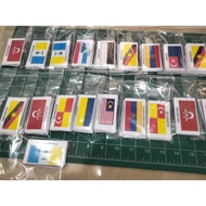 Set Bendera 14 Negeri Malaysia Mini (liminate)
