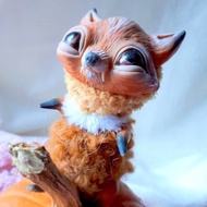 Baby Fox Teddy Bear Plush Stuffed Animal Collection Figurine