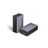 Ivanky HDMI Relay Adapter (4K @ 60Hz 18Gbps High Speed) Extension Connector (Female to Female)