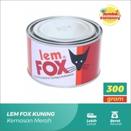 Lem FOX Kuning Galon 2.5 kg Lem HPL Lem Triplek Kulit Karet