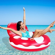 SUNSHINEMALL Inflatable Pool Floats Adult Swimming Pool Floaties Accessories Lake Water Floats Beach