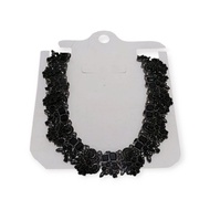 Black Statement Necklace Jewellery Jewelry Necklace Suitable for Parties or formal meetings