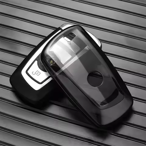 TPU transparent car key shell for BMW CAS4 1 3 5 7 series E90 E92 E93 E83 F10 F20 F25 F30 F34 F36 F4
