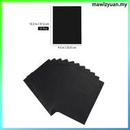 TOYMYTOY 12PCS A4 2Pockets Kraft Paper File Folder Holder Document Folder Office Project File Presen