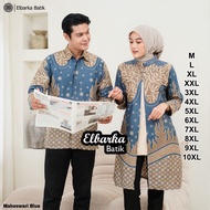 KATUN KEMEJA Latest Jumbo Couple Batik Tops Jumbo Sarimbit Batik - Jumbo Couple Batik - Short & Long