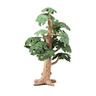 CLOVO Cypress Simulation Cypress Pine Trees Plastic Landscape Tree Model Childrens Toys Mini Coconut