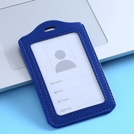 (VERTICAL) PU Leather Single Card Holder Horizontal ID Name Card Holder 卡包 (Type 13)