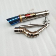 Exhaust Daeng muffler Pipe demak evo 110 z ZR Dv110 mv110 Dj90 wave dash 100 110 125 smsah 115 Xrm 1