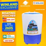 COD Micromatic by Winland Single Tub Washing Machine 8.0 kg with Free Drain Hose MWM-850
