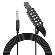 [Ship in 24h] Acoustic Guitar Pickup Clip-on Pick Up Transducer Instrument Pick-up with 1/4 Inch Con