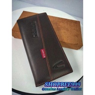 Shopbee999 Camel Active Genuine Leather Long Wallet Unisex Camel Active Dompet Panjang Kulit Asli Lelaki Dan Wanita