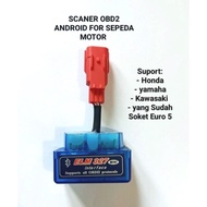 Scanner OBD2 Euro5 For euro 5 honda yamaha kawasaki motorbikes