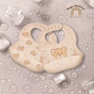 Silicone Baby slab / Waterproof Baby feeding apron / silicone Baby bib