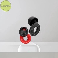 uloveremn 1Set Ultra Thin Loop Shape Sleep Aid Earplugs Waterproof Swim Earplug Concert Hearing Prot