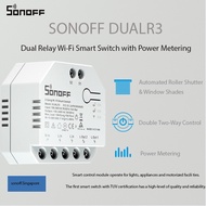 SONOFF DUALR3 Dual Relay Module Wifi DIY MINI Switch Two Way Power Metering 2 Gang/ Way Switch Timin