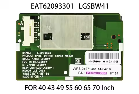 EAT62093301 LGSBW41 Wireless Wifi Bluetooth Adapter Module for 40LF6300 43SM3C 49SM5B 55EC9300 60PB6