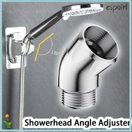 ESPOIR Showerhead Angle Adjuster, Handheld 1/2-inch Elbow Shower Angle Controller, Universal Port 13