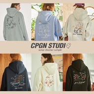 Korea Daigou CPGN Back Embroidery Various Types Inner Bristle Cap T [F11164]