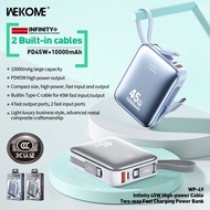 WEKOME WP-49 Infinity 45W High-power Cable Two-way Fast Charging Power Bank