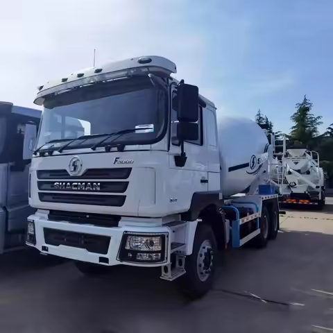 6x4 10M3 Concrete Mixer Truck 380HP New Self-loading Cement Mixer Trucks for Sale